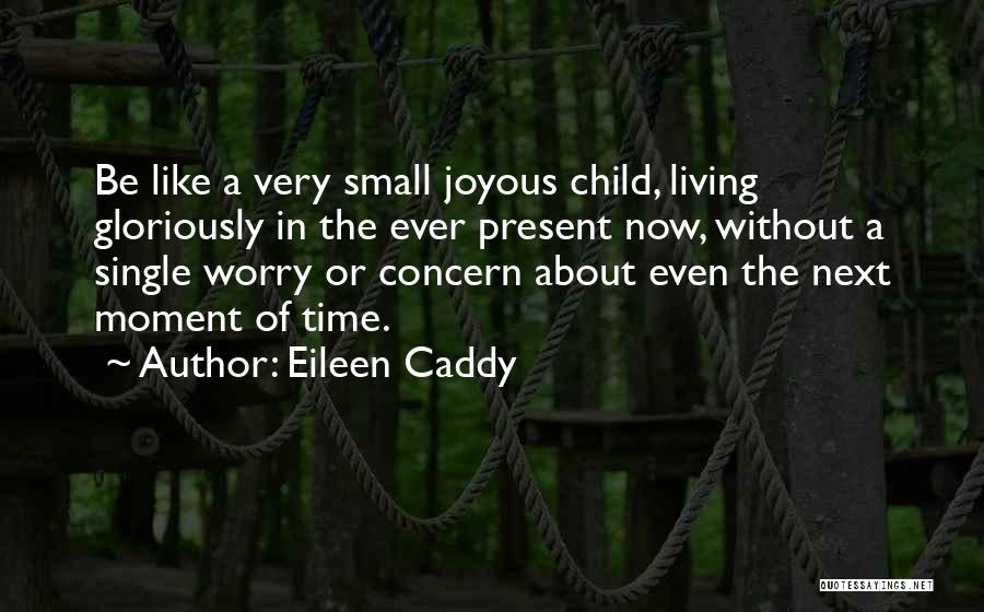 Living In The Present Moment Quotes By Eileen Caddy