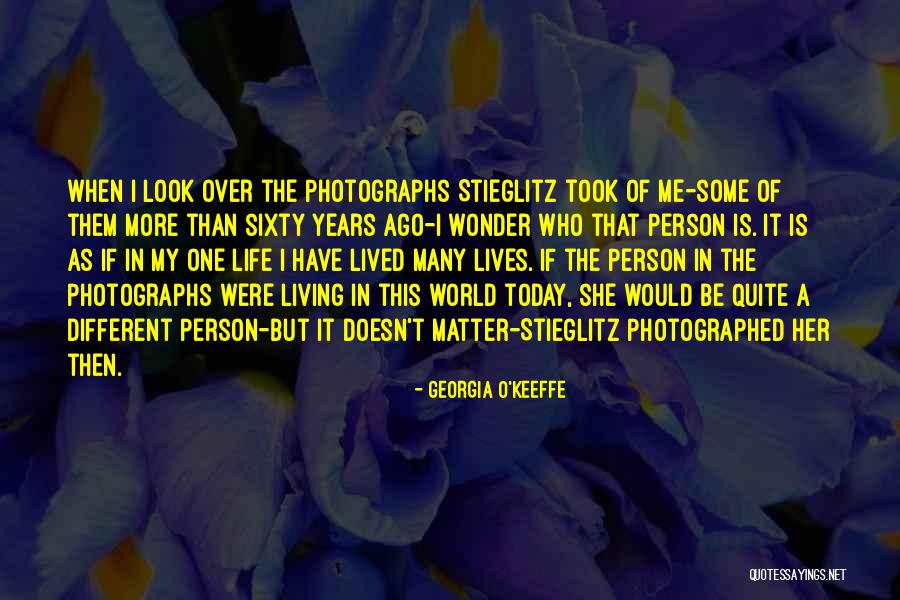 Living In Today Quotes By Georgia O'Keeffe Living In Today Quotes By Georgia O'Keeffe