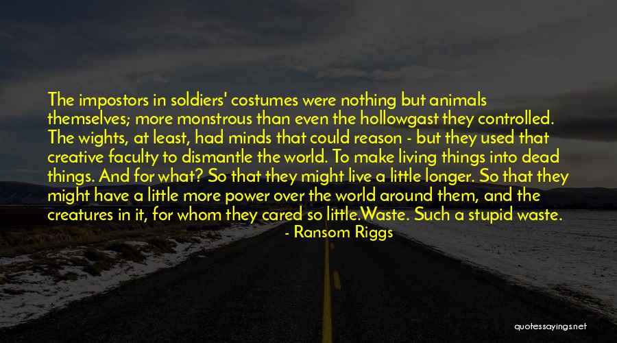 Living In Your Own Little World Quotes By Ransom Riggs Living In Your Own Little World Quotes By Ransom Riggs