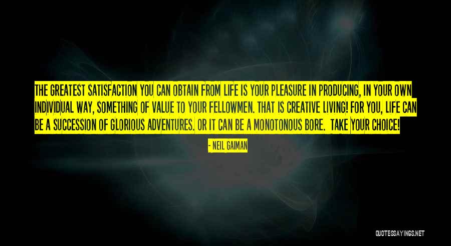 Living Life And Adventures Quotes By Neil Gaiman Living Life And Adventures Quotes By Neil Gaiman