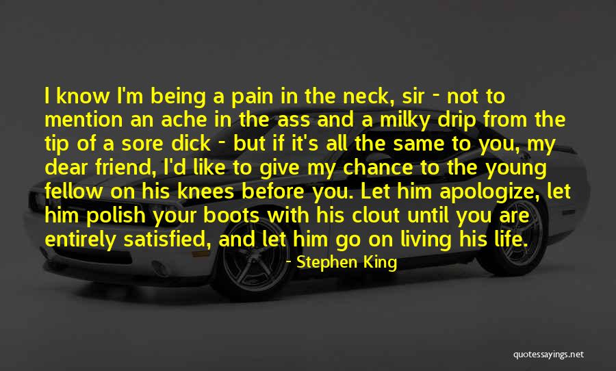 Living Life And Being Young Quotes By Stephen King