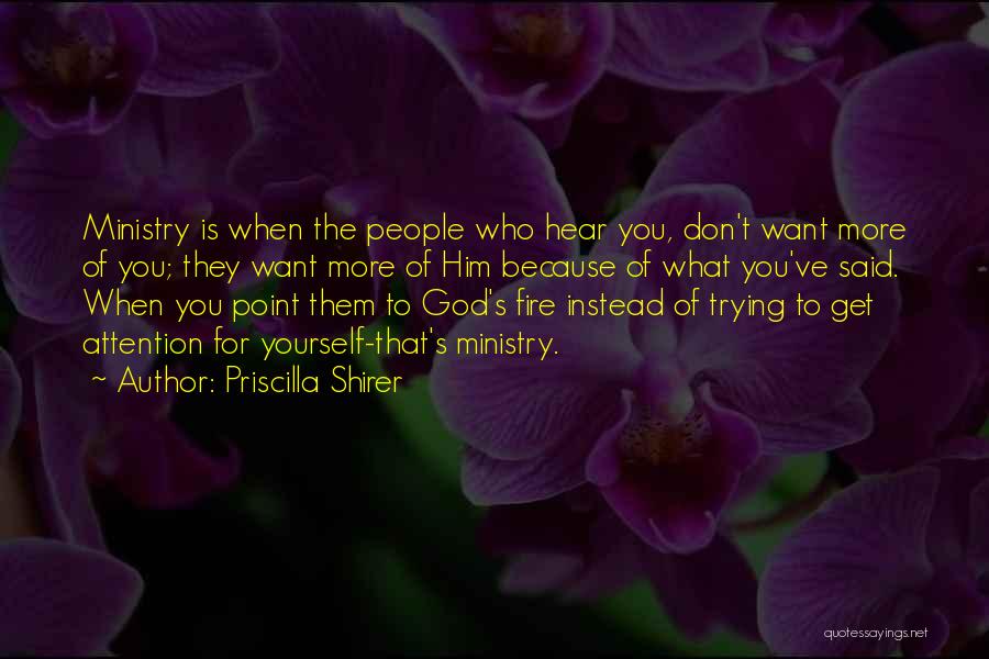Living Life For Yourself Quotes By Priscilla Shirer
