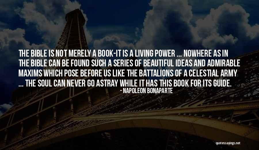 Living Life In The Bible Quotes By Napoleon Bonaparte