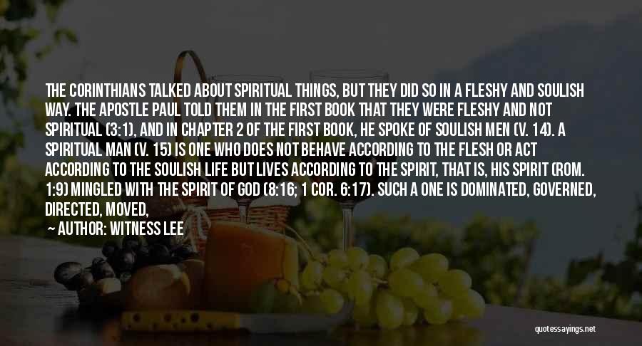 Living Life In The Bible Quotes By Witness Lee