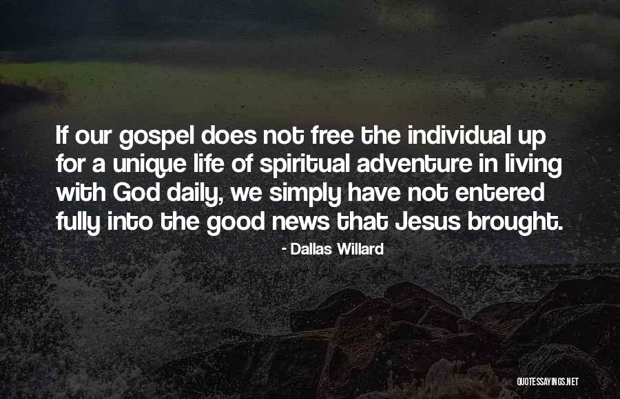 Living Life Simply Quotes By Dallas Willard