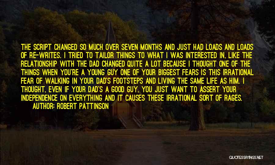 Living Life When You're Young Quotes By Robert Pattinson