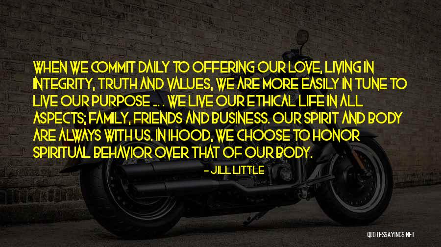 Living Life With Friends Quotes By Jill Little