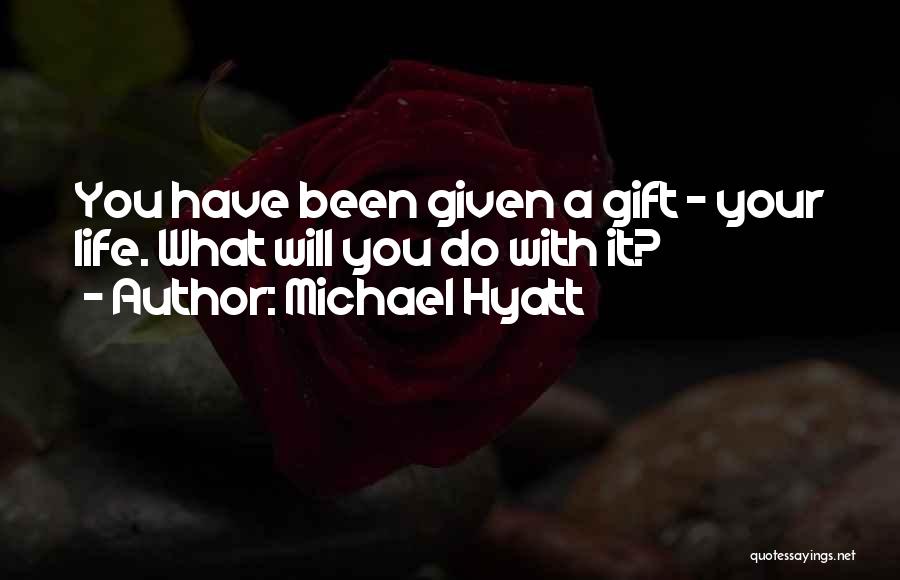 Living Life With What You Have Quotes By Michael Hyatt