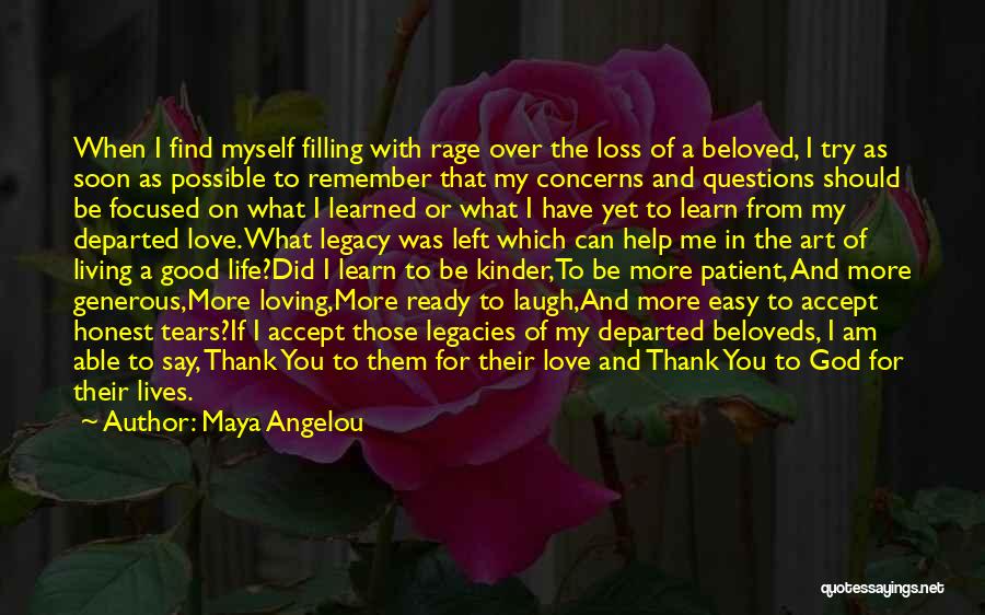 Living My Life For Myself Quotes By Maya Angelou