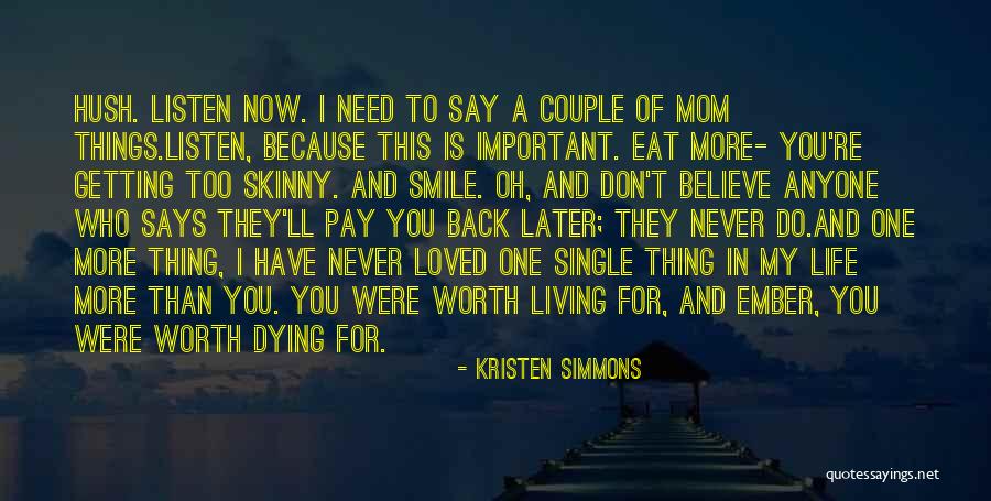 Living My Single Life Quotes By Kristen Simmons