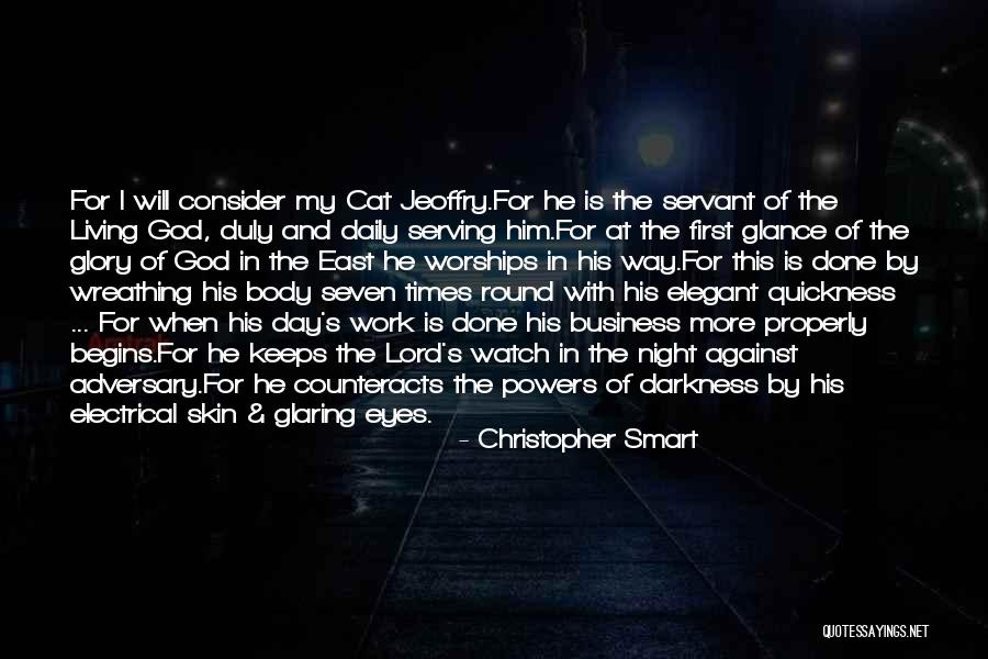 Living My Way Quotes By Christopher Smart