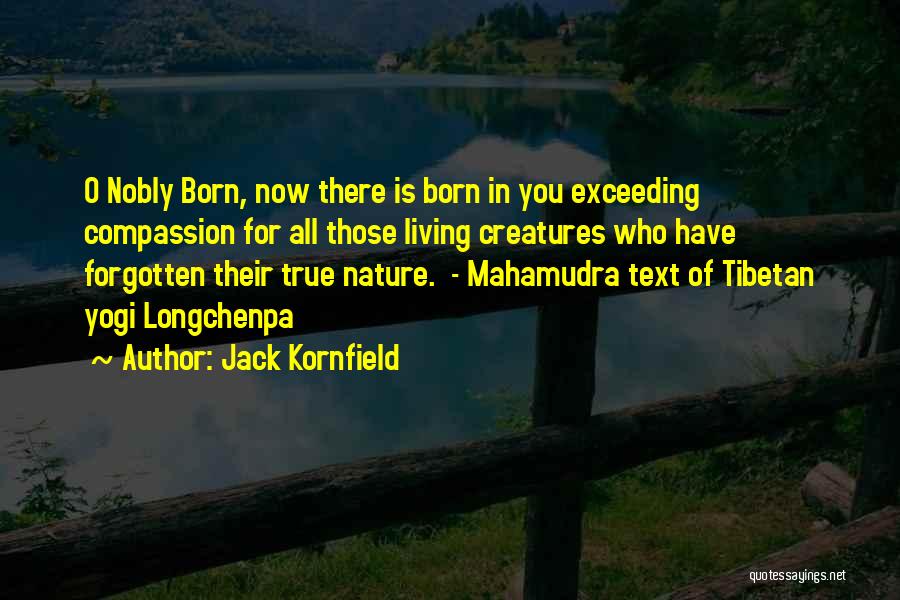 Living Now Quotes By Jack Kornfield