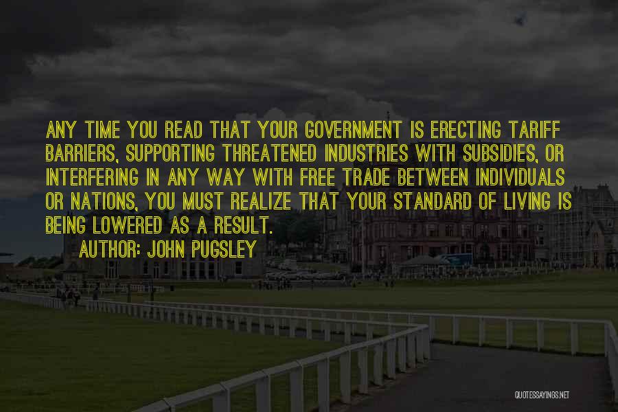 Living Off The Government Quotes By John Pugsley
