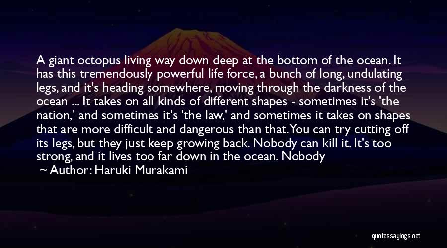 Living On The Ocean Quotes By Haruki Murakami