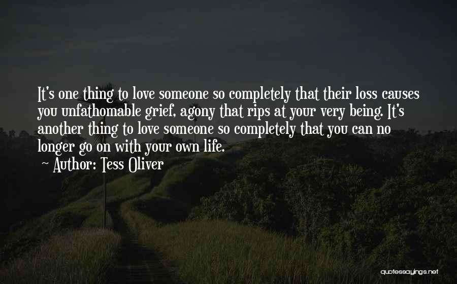 Living On Your Own Quotes By Tess Oliver