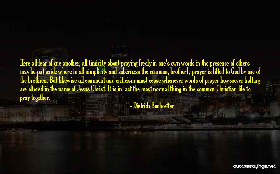 Living One's Own Life Quotes By Dietrich Bonhoeffer Living One's Own Life Quotes By Dietrich Bonhoeffer