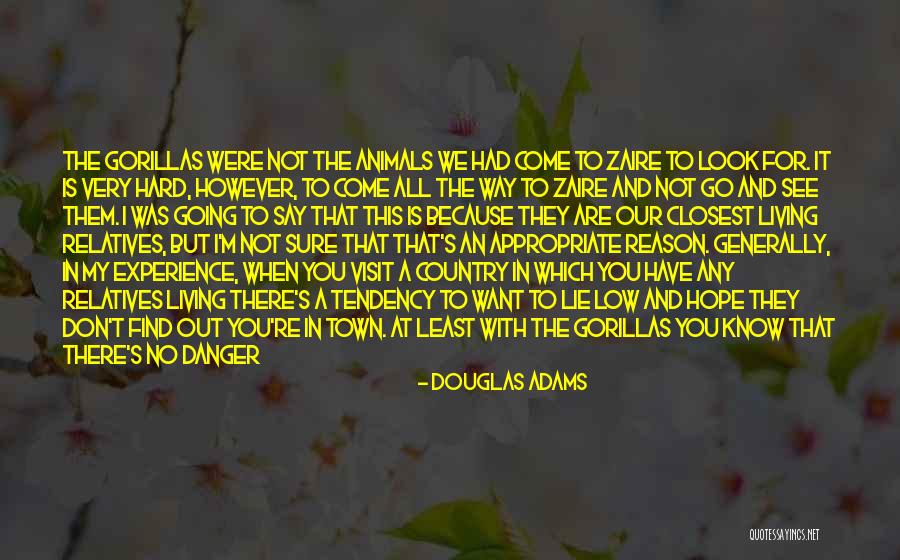 Living Out In The Country Quotes By Douglas Adams