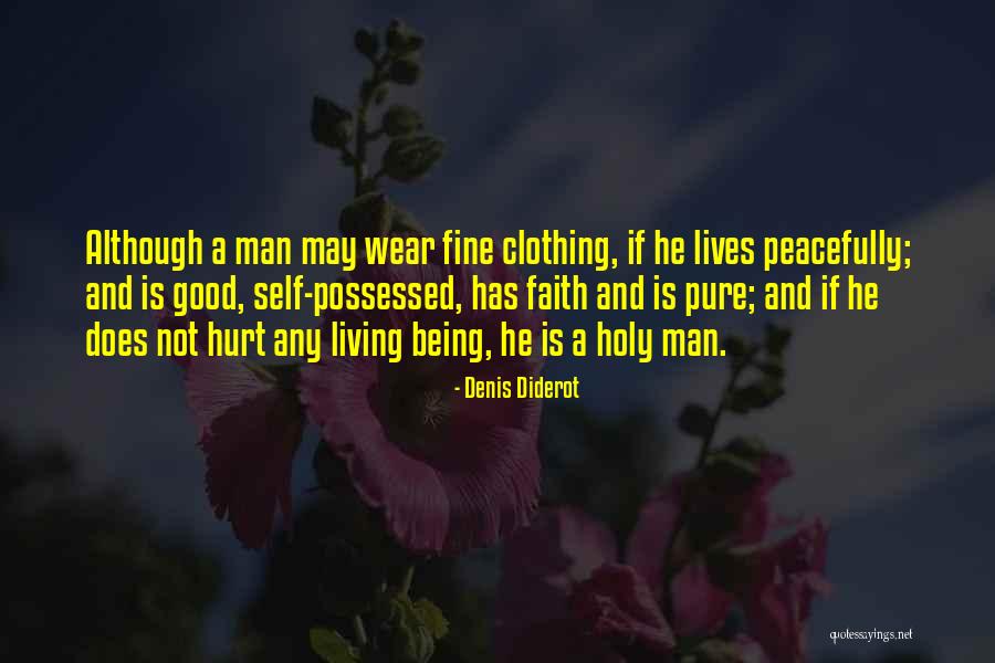 Living Peacefully Quotes By Denis Diderot