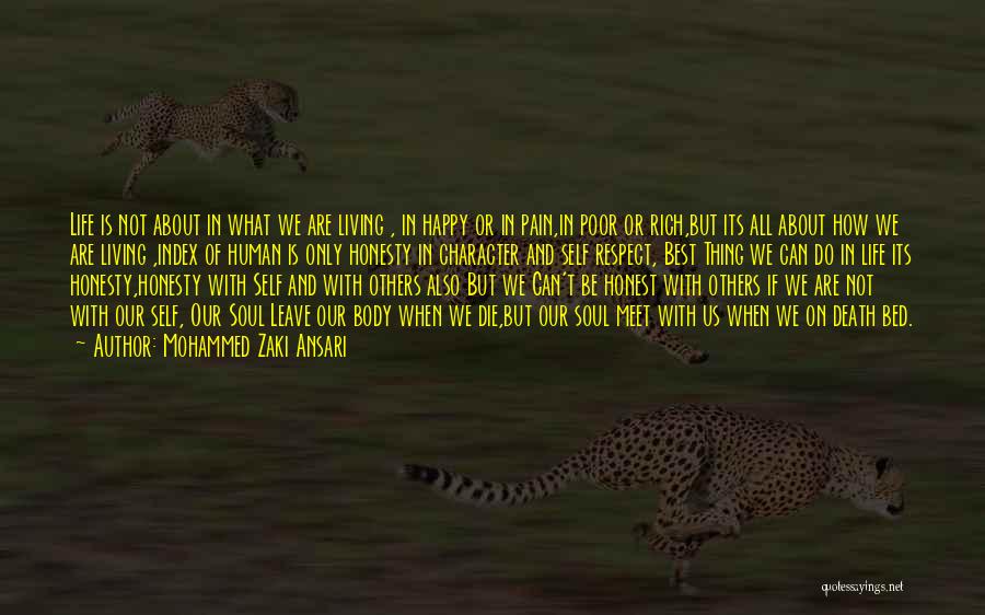 Living Rich Life Quotes By Mohammed Zaki Ansari Living Rich Life Quotes By Mohammed Zaki Ansari