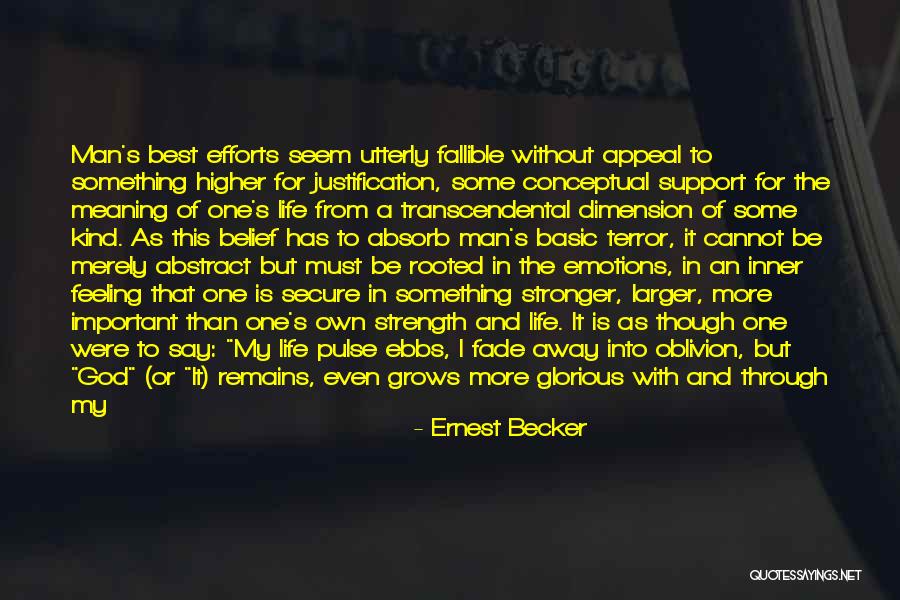 Living Sacrifice Quotes By Ernest Becker Living Sacrifice Quotes By Ernest Becker
