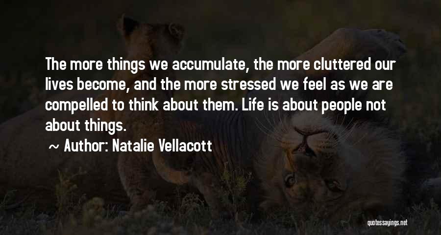 Living Simple Life Quotes By Natalie Vellacott