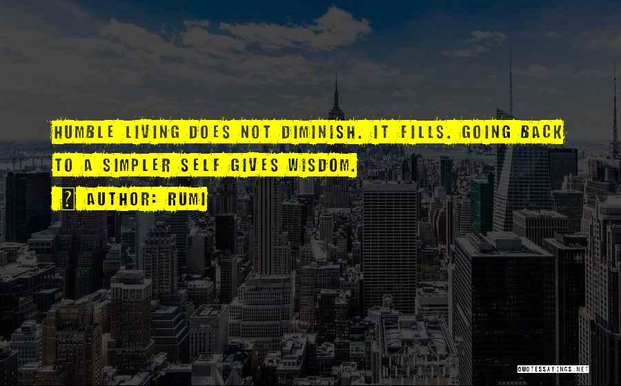 Living Simpler Quotes By Rumi
