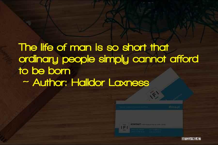 Living Simply Quotes By Halldor Laxness