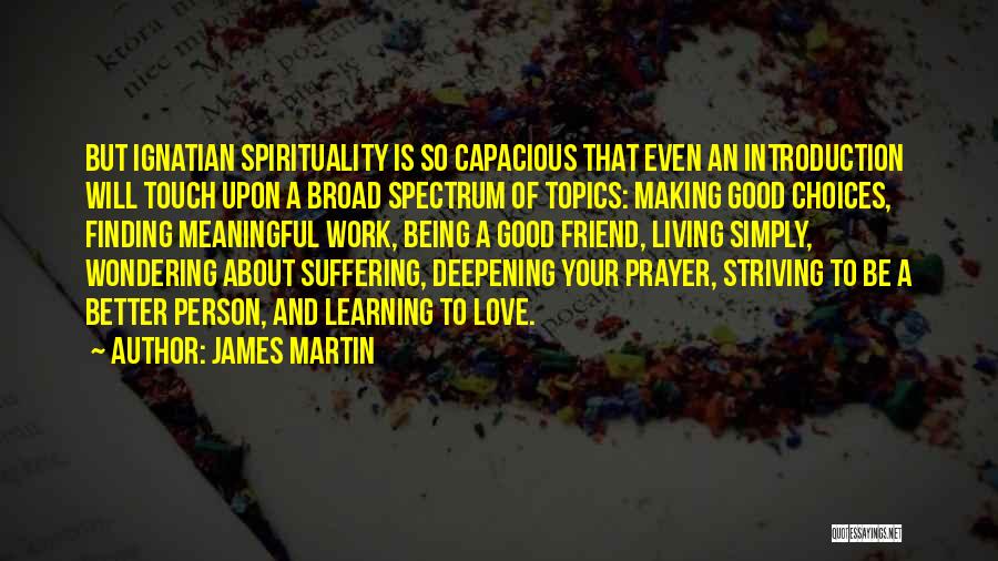 Living Simply Quotes By James Martin