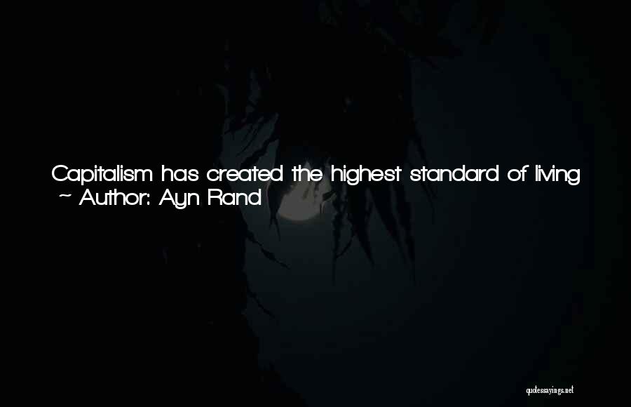 Living Standard Quotes By Ayn Rand