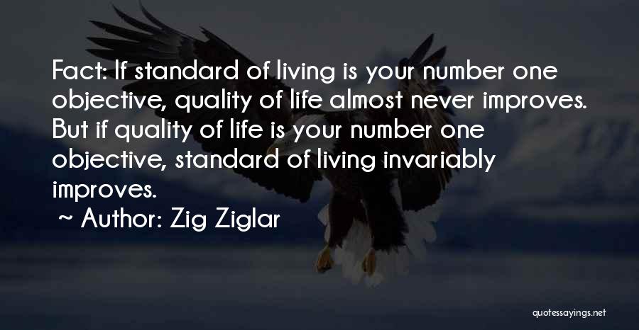 Living Standard Quotes By Zig Ziglar