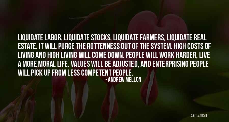 Living The Hard Life Quotes By Andrew Mellon