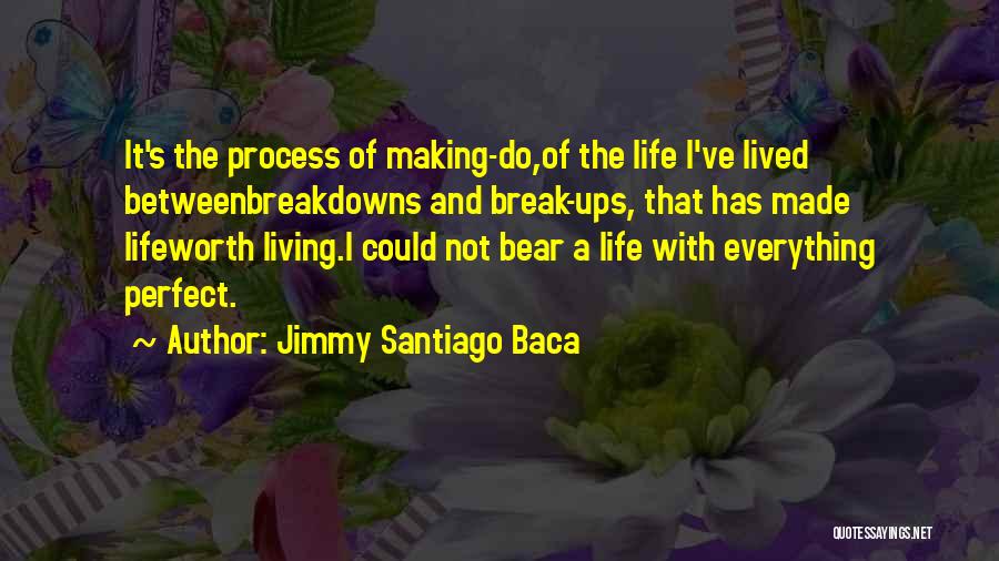 Living The Perfect Life Quotes By Jimmy Santiago Baca