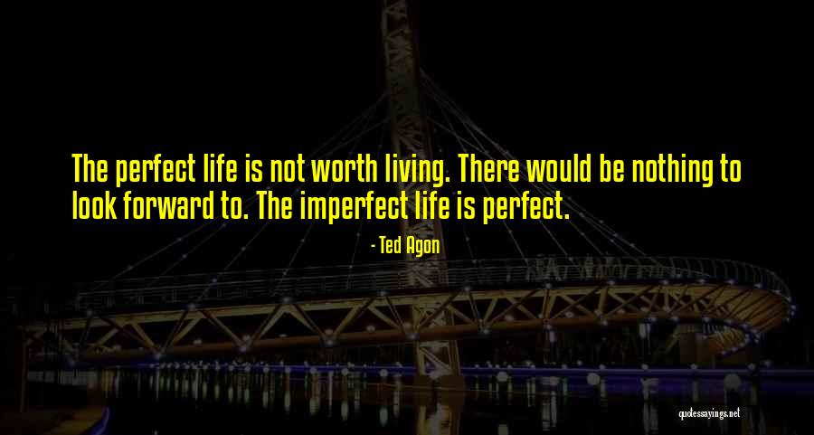 Living The Perfect Life Quotes By Ted Agon