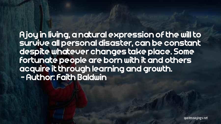 Living Through Others Quotes By Faith Baldwin