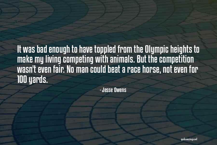 Living To 100 Quotes By Jesse Owens