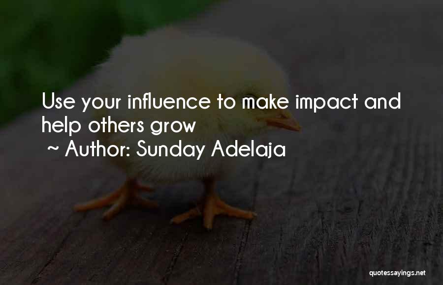 Living To Help Others Quotes By Sunday Adelaja