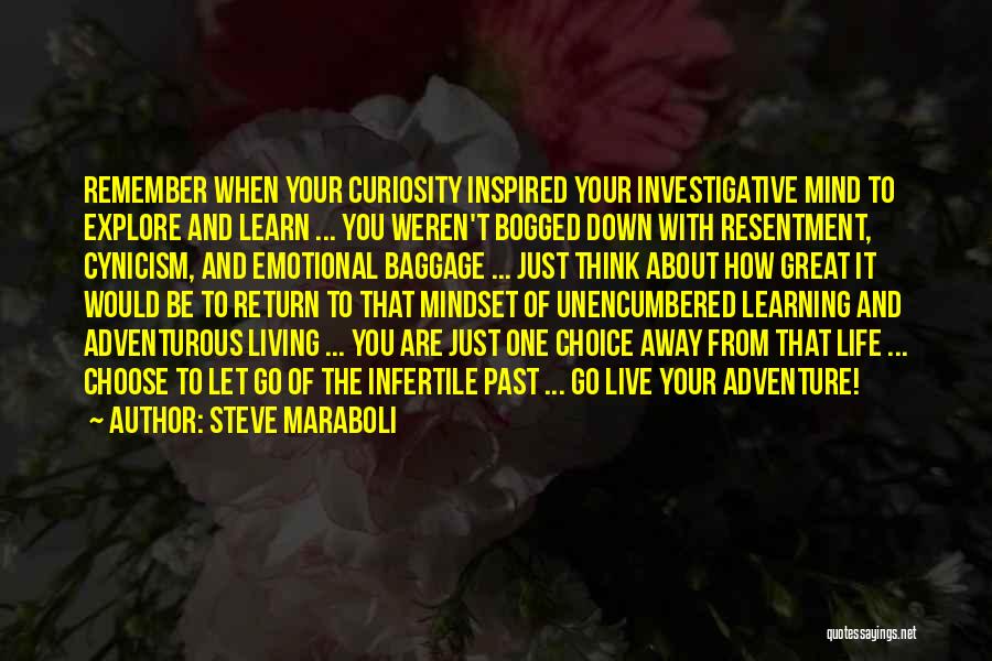 Living To Learn Quotes By Steve Maraboli