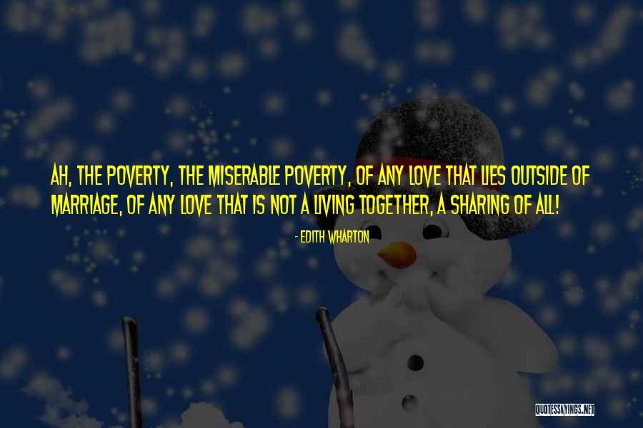 Living Together Love Quotes By Edith Wharton Living Together Love Quotes By Edith Wharton