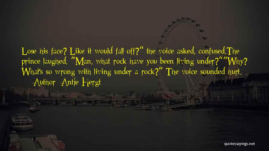 Living Under A Rock Quotes By Antje Hergt