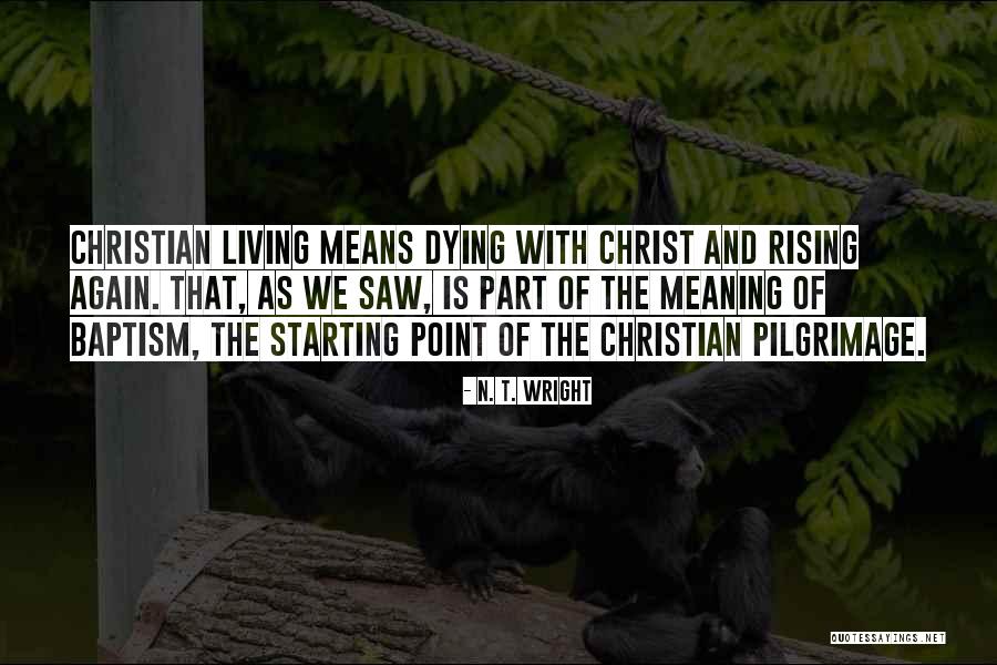 Living With Christ Quotes By N. T. Wright