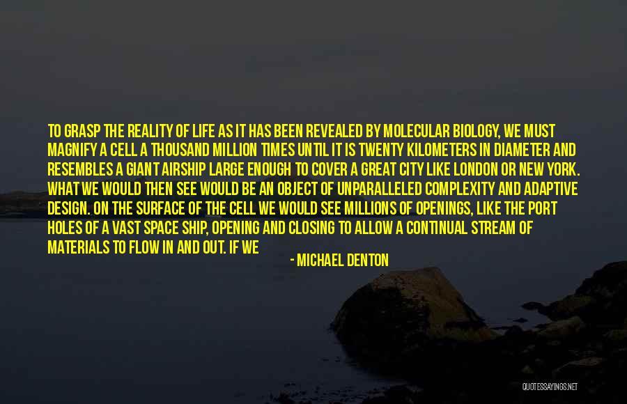 Living With Complexity Quotes By Michael Denton