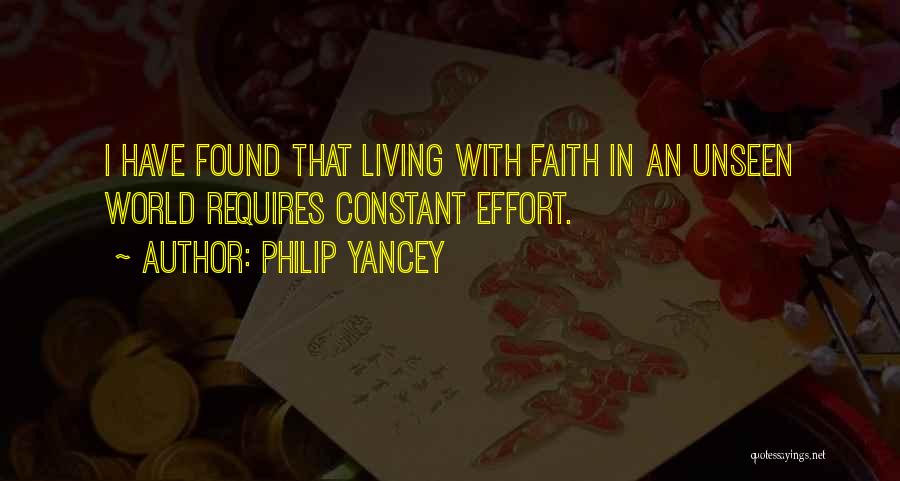 Living With Faith Quotes By Philip Yancey