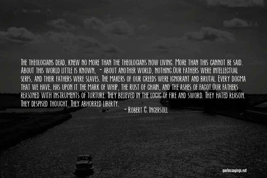 Living With Hate Quotes By Robert G. Ingersoll Living With Hate Quotes By Robert G. Ingersoll