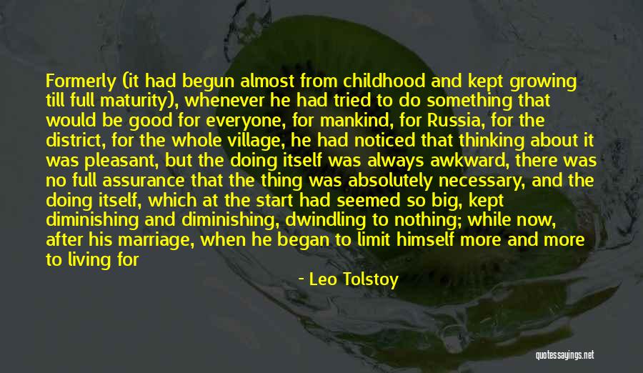 Living With Someone Before Marriage Quotes By Leo Tolstoy