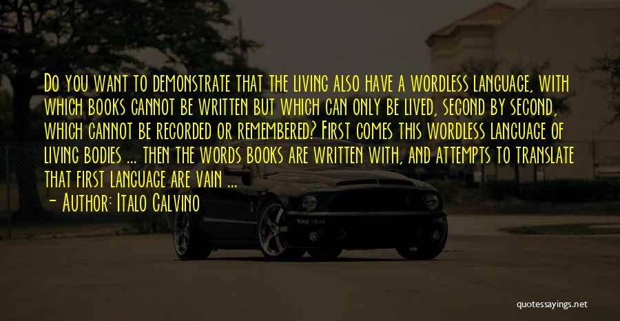 Living With You Quotes By Italo Calvino