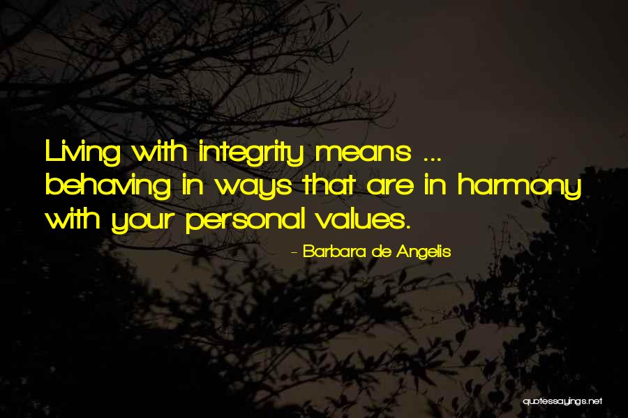 Living Within Your Means Quotes By Barbara De Angelis Living Within Your Means Quotes By Barbara De Angelis