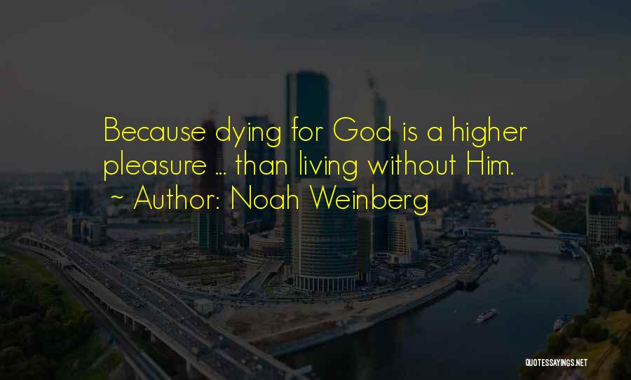 Living Without Him Quotes By Noah Weinberg