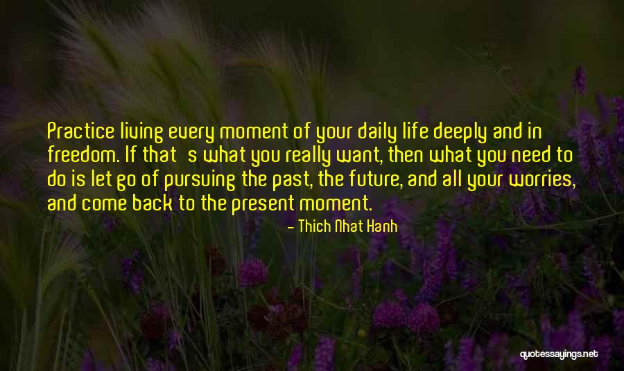 Living Your Life In The Present Quotes By Thich Nhat Hanh Living Your Life In The Present Quotes By Thich Nhat Hanh