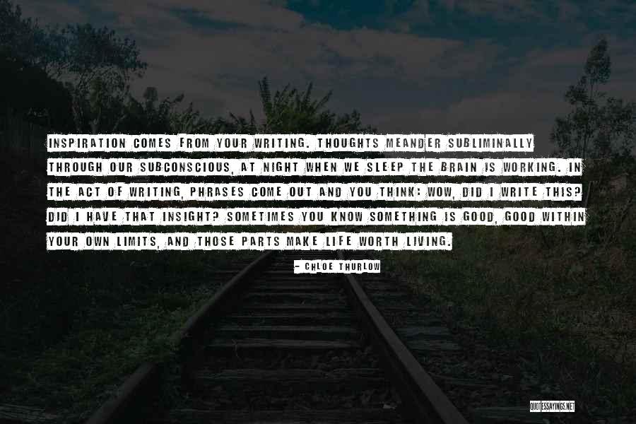 Living Your Own Life Quotes By Chloe Thurlow Living Your Own Life Quotes By Chloe Thurlow