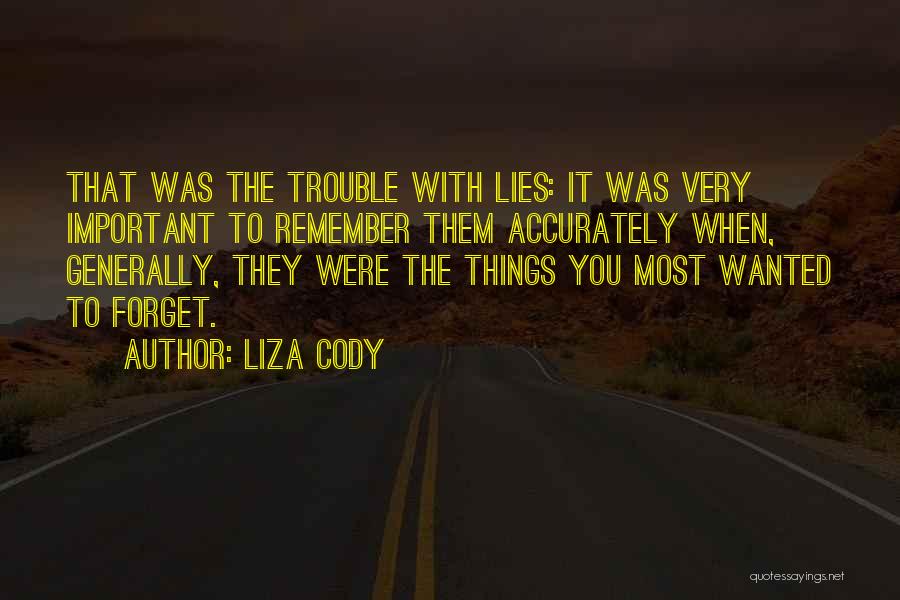 Liza Cody Quotes 598196
